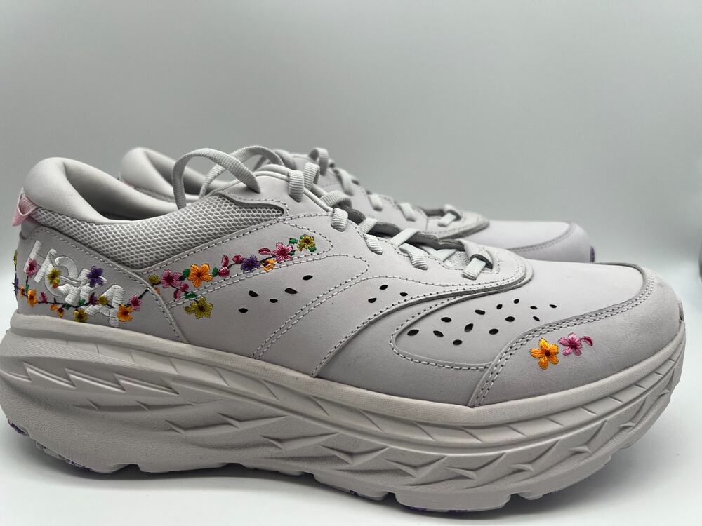 Hoka One One Bondi L Vibrant Bloom 1150924-NBS Size M 12/W 13 New